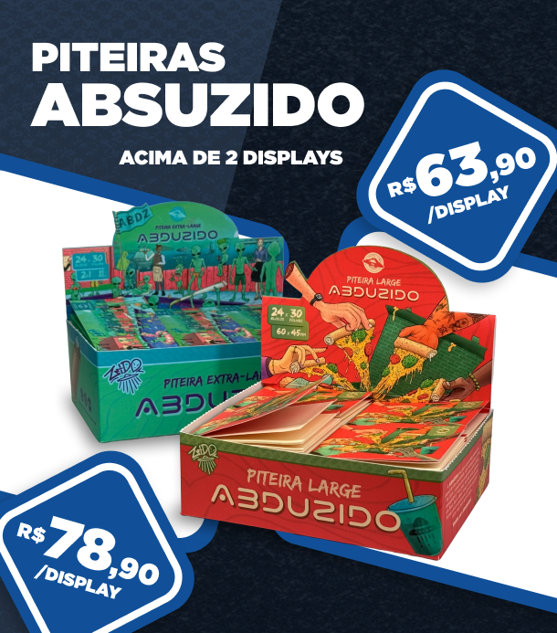PITEIRAS DE PAPEL ABDUZIDO - PREÇOS DE BLACK FRIDAY PRORROGADOS