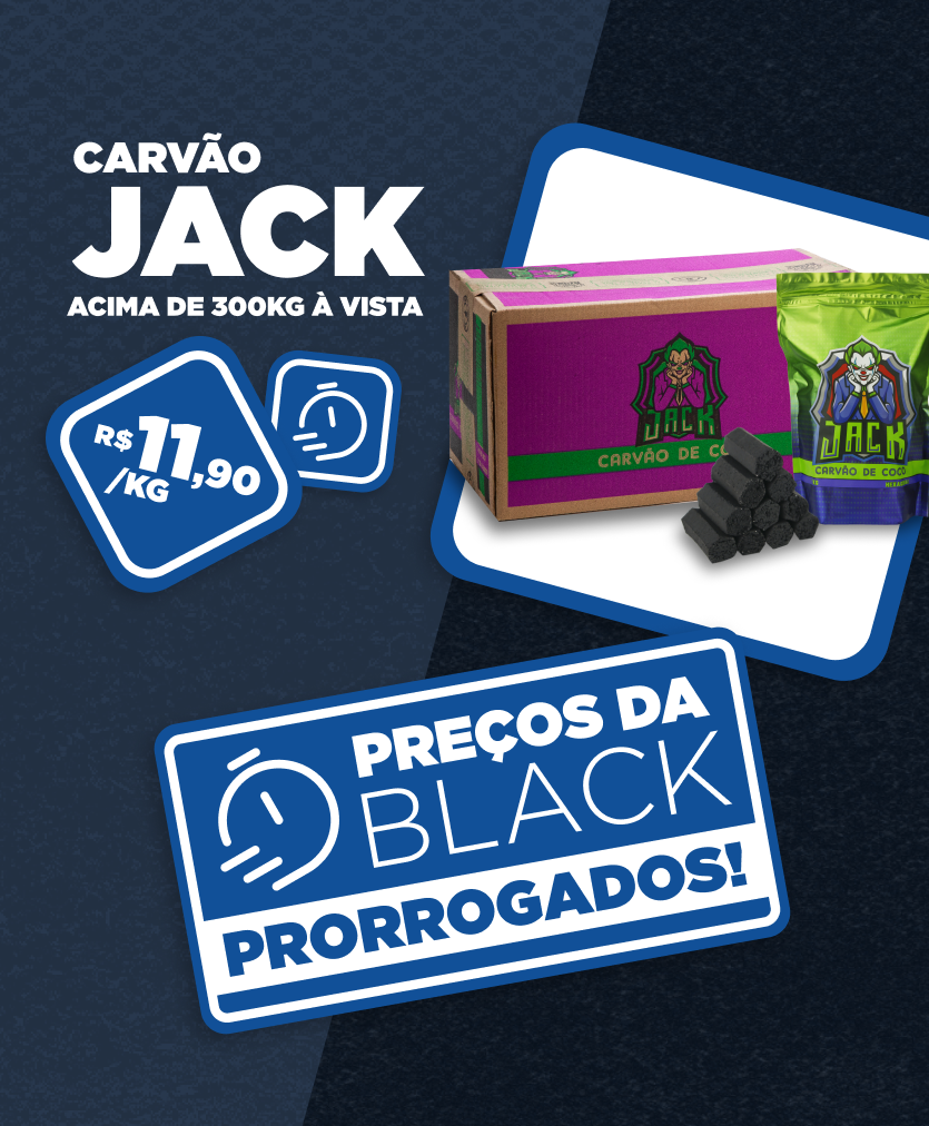 CARVAO JACK 1KG - BLACK FRIDAY PRORROGADA