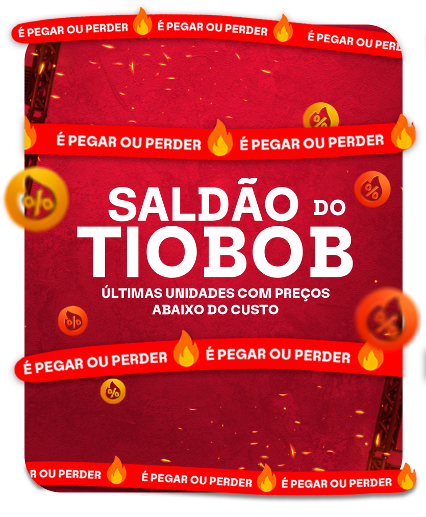 Últimas unidades! É pegar ou largar!
