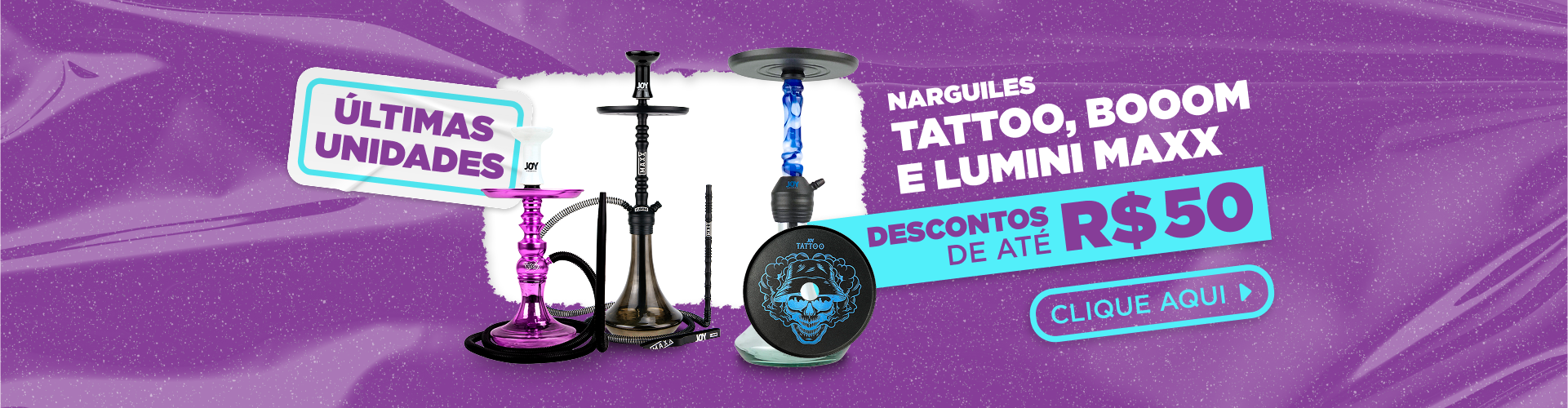 Narguiles JOY: Últimas Unidades!