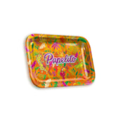 Bandeja de Metal Papelito Fauna e Flora Laranja