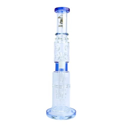 Bong de Vidro Abduzido Gold Line Grande Deluxe