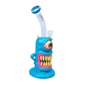 Bong de Vidro Abduzido Gold Line Médio Monster Duke