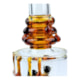 Bong de Vidro Abduzido Gold Line Pequeno Honeycomb