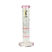 Bong de Vidro Abduzido Gold Line Pequeno Honeycomb