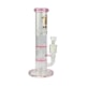 Bong de Vidro Abduzido Gold Line Pequeno Honeycomb