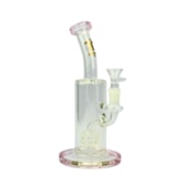 Bong de Vidro Abduzido Gold Line Pequeno Matrix