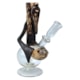 Bong de Vidro Triboart Decorado Mago