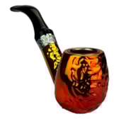 Cachimbo de Madeira Luxx Metallic Dragon