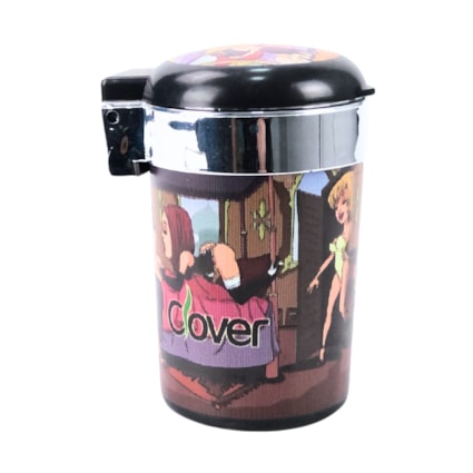 Cinzeiro com Led Clover Black