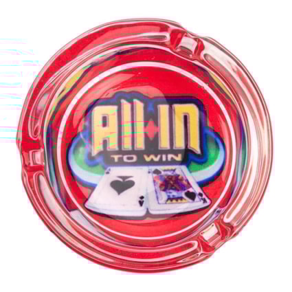 Cinzeiro de Vidro DK Poker