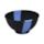 PRETO E AZUL CLARO