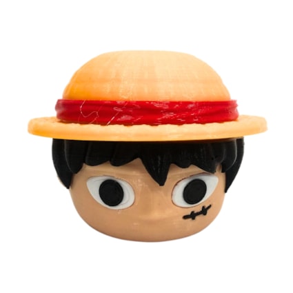 Desfiador 3D Pikraken 2 Fases Full 3D Luffy