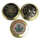 Desfiador de Acrilico DK 60mm 2 Fases Gold Hemp