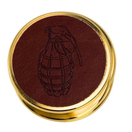 Desfiador de Metal DK 2 Fases Gold e Couro