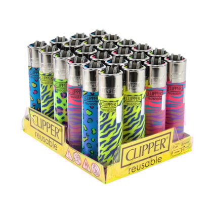 Isqueiro Clipper Classic Animal Print