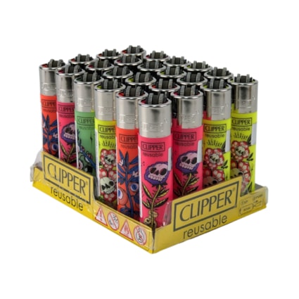 Isqueiro Clipper Classic Strange Flower 2