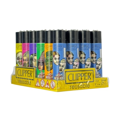 Isqueiro Clipper Lion Rolling Circus Classic