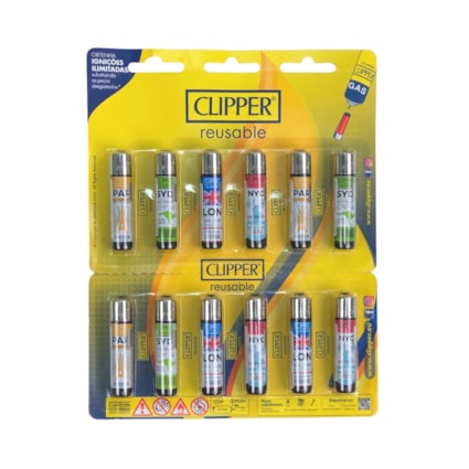 Isqueiro Clipper Micro Travel Ticket 1