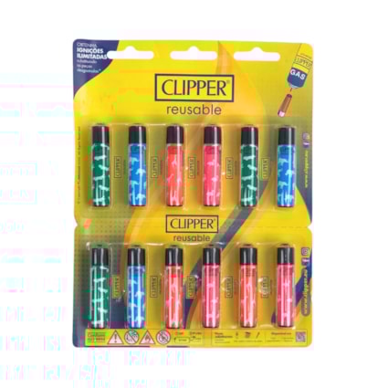 Isqueiro Clipper Micro Wild Pattern