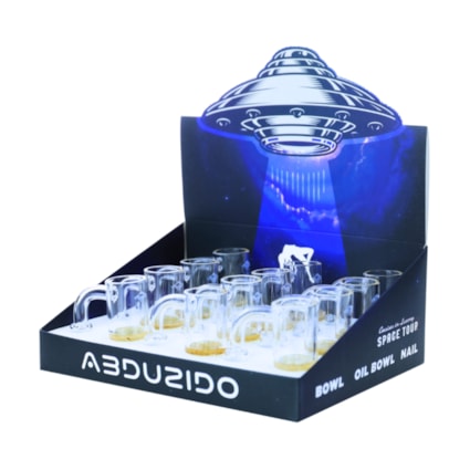 Nail Banger de Quartzo Abduzido 14mm Reto 90º Honey