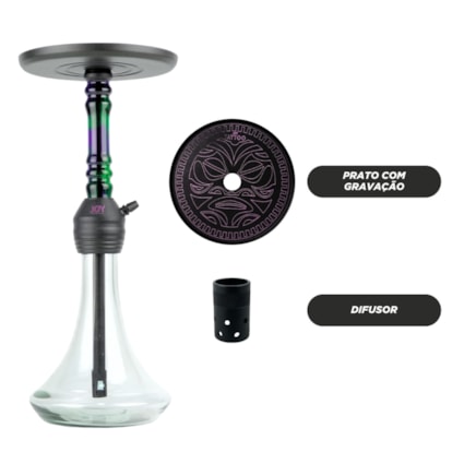 Narguile Joy Médio Tattoo Clean