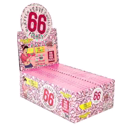 Papel Bros Grande King Rosa 66 Folhas