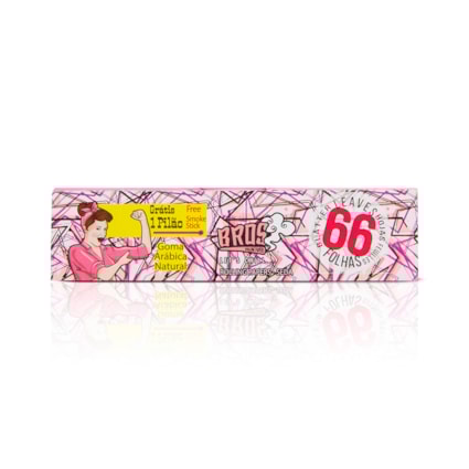 Papel Bros Grande King Rosa 66 Folhas