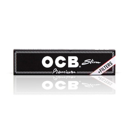 Papel OCB Premium Slim com Piteira