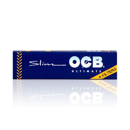 Papel OCB Ultimate Slim com Piteira