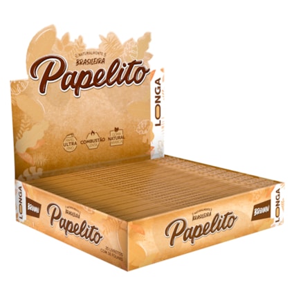 Papel Papelito Longa Brown