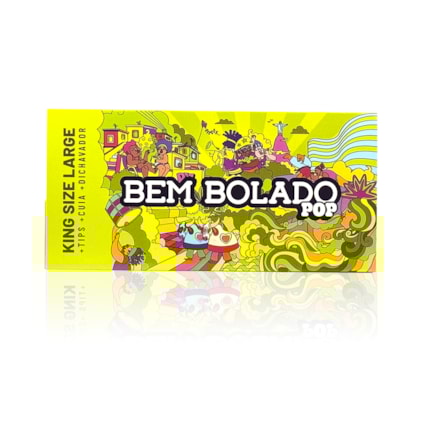 Papel para Cigarro Bem Bolado King Size Large Kit Sessão