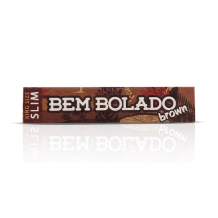 Papel para Cigarro Bem Bolado King Size Slim Brown