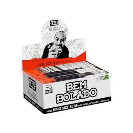 Papel para Cigarro Bem Bolado Marcelo D2 King Size Slim