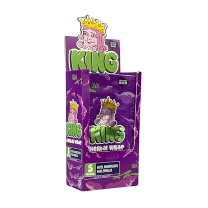 Papel para Cigarro Blunt King Uva