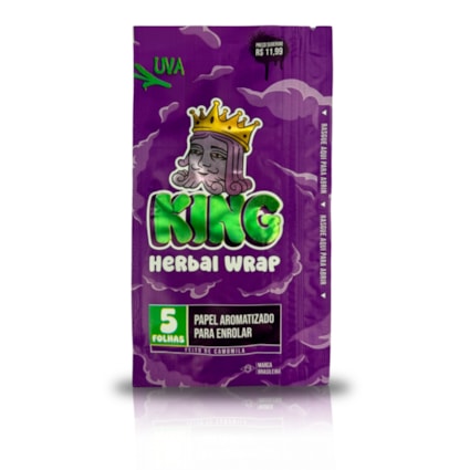 Papel para Cigarro Blunt King Uva