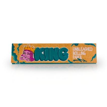 Papel para Cigarro King Paper King Size Regular Unbleached
