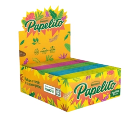 Papel para Cigarro Papelito King Size Tropical Slim