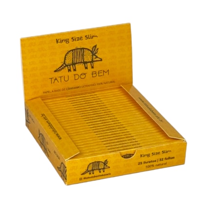 Papel para Cigarro Tatu do Bem King Slim