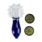 Pipe de Vidro com Desfiador DK Ricky