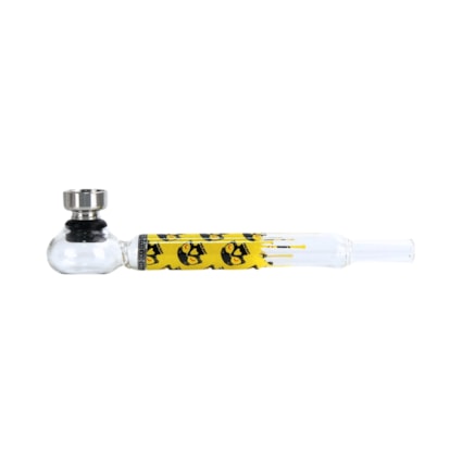 Pipe de Vidro DK Flat Print Skull