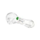 Pipe de Vidro Hippie Bong Spoon