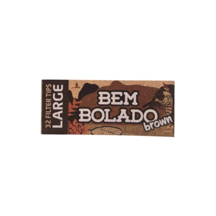 Piteira de Papel Bem Bolado Large Brown