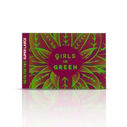 Piteira de Papel Bem Bolado Super Large Girls In Green Vergê