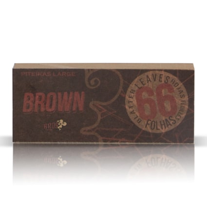 Piteira de Papel Bros Grande Brown 66 Folhas