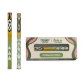 Piteira de Vidro Hippie Bong Girls in Green Full Print 80mm x 5mm