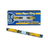 Piteira de Vidro Hippie Bong Lettering 80mm x 6mm